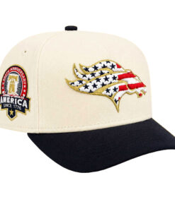 Unisex Denver Broncos America 250th Anniversary Since 1776 Patriotic Graphic Hat for Baseball Fans