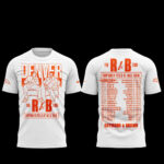 Unisex Denver Broncos x The R&B Tour 2026 Graphic Shirt for Football and Music Fans