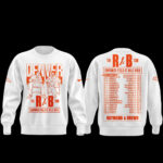Unisex Denver Broncos x The R&B Tour 2026 Graphic Shirt for Football and Music Fans