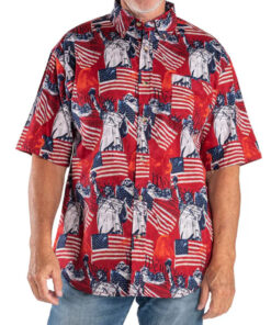 Unisex Eagle Liberty We Are The People USA 1776-2026 Hawaiian Shirt for Patriotic Fans
