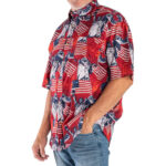 Unisex Eagle Liberty We Are The People USA 1776-2026 Hawaiian Shirt for Patriotic Fans