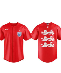 Unisex England National Football Team 2026 Baseball Jersey for Soccer Fans
