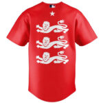Unisex England National Football Team 2026 Baseball Jersey for Soccer Fans