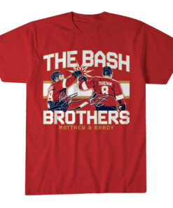 Unisex Florida Panthers Matthew And Brady Tkachuk The Bash Brothers Graphic Shirt for Hockey Fans