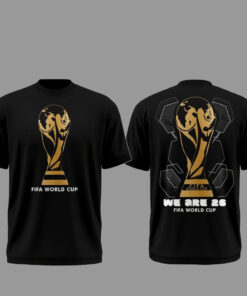 Unisex Global Soccer Event 2026 We Are 26 Graphic Shirt for Soccer Fans