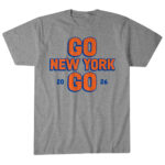 Unisex Go New York Go 2026 Graphic Shirt for Basketball Fans