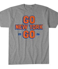 Unisex Go New York Go 2026 Graphic Shirt for Basketball Fans