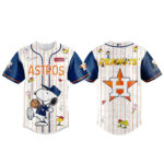 Unisex Houston Astros Peanuts Night 2026 Baseball Jersey for Baseball Fans