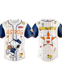 Unisex Houston Astros Peanuts Night 2026 Baseball Jersey for Baseball Fans