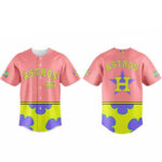 Unisex Houston Astros SpongeBob Night 2026 Patrick Star Baseball Jersey for Baseball Fans