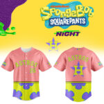 Unisex Houston Astros SpongeBob Night 2026 Patrick Star Baseball Jersey for Baseball Fans