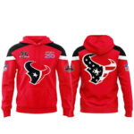 Unisex Houston Texans 2026 Celebration 25th Season America 250th Graphic Hoodie for Football Fans