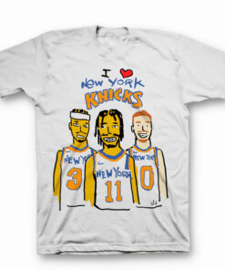 Unisex I Love New York Nova Knicks Graphic Shirt for Basketball Fans