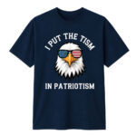 Unisex I Put The Tism In Patriotism Graphic Shirt for Patriotic Fans