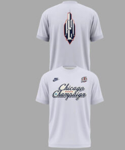 Unisex Illinois Fighting Illini 2026 Chicago To Champaign Graphic Shirt for College Sports Fans