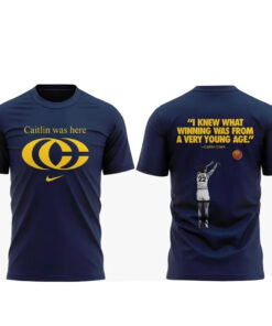 Unisex Indiana Fever x Caitlin Clark Caitlin Was Here New Logo 2026 Graphic Shirt for Basketball Fans