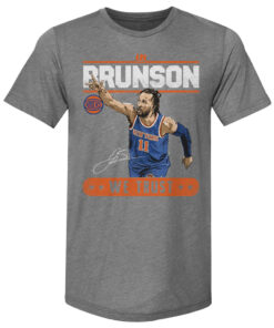 Unisex Jalen Brunson New York Knicks Trust Graphic Shirt for Basketball Fans