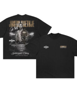 Unisex Justin Gaethje UFC Freedom 250 Lightweight Champion Boxy Graphic Shirt for MMA Fans