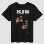 Unisex KI5 Knicks In 5 Graphic Shirt for New York Knicks Basketball Fans