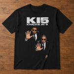 Unisex KI5 Knicks In 5 Graphic Shirt for New York Knicks Basketball Fans