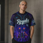 Unisex Kansas City Royals K-Pop Demon Hunters Night 2026 Baseball Jersey for Baseball and K Pop Fans