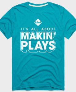Unisex Kickball Dad It's All About Making Plays Graphic Shirt for Sports Fans
