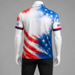 Unisex Las Vegas Raiders America 250 Years Of Freedom Graphic Polo Shirt for Football Fans
