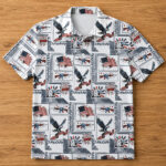 Unisex Liberty Strike Graphic Polo Shirt for Patriotic Fans