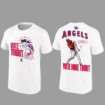 Unisex Los Angeles Angels 2026 Vote Mike Trout Graphic Shirt for Baseball Fans