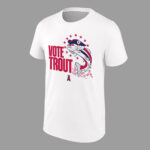 Unisex Los Angeles Angels 2026 Vote Mike Trout Graphic Shirt for Baseball Fans