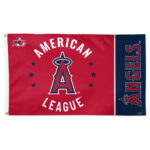 Unisex Los Angeles Angels x America 250th Anniversary Graphic Flag for Baseball and Patriotic Fans