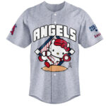 Unisex Los Angeles Angels x Hello Kitty Day 2026 Baseball Jersey for Baseball Fans