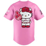 Unisex Los Angeles Angels x Hello Kitty Day 2026 Pink Baseball Jersey for Baseball Fans