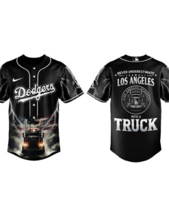 Unisex Los Angeles Dodgers Truck Driver Appreciation Week 2026 Baseball Jersey for Baseball and Trucking Fans