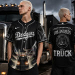 Unisex Los Angeles Dodgers Truck Driver Appreciation Week 2026 Baseball Jersey for Baseball and Trucking Fans