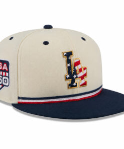 Unisex Los Angeles Dodgers x USA 250 Fourth of July Graphic Hat for Baseball Fans