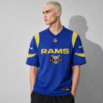 Unisex Los Angeles Rams Día de los Muertos 2026 Football Jersey for Football Fans