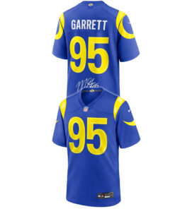 Unisex Los Angeles Rams Myles Garrett Signature 2026 Football Jersey for Football Fans