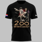 Unisex Luka Modrić 200 Games For Croatia Global Soccer Event 2026 Graphic Shirt for Soccer Fans