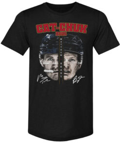 Unisex Matthew Tkachuk And Brady Tkachuk Florida Cat-Chuk Bros Profile Graphic Shirt for Hockey Fans