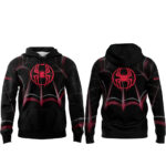 Unisex Miami Marlins Marvel Night Spider-Man Miles Morales Graphic Shirt for Baseball and Superhero Fans