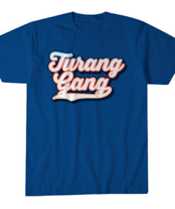 Unisex Milwaukee Brewers Baseball Brice Turang Gang Graphic Shirt for Baseball Fans