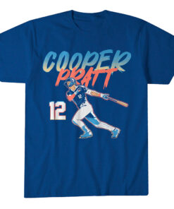 Unisex Milwaukee Brewers Cooper Pratt Slugger Swing Number Graphic Shirt for Baseball Fans