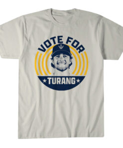 Unisex Milwaukee Brewers Vote For Brice Turang Graphic Shirt for Baseball Fans