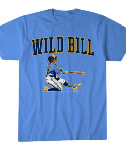 Unisex Milwaukee Brewers William Contreras Watch It Go Wild Bill Graphic Shirt for Baseball Fans