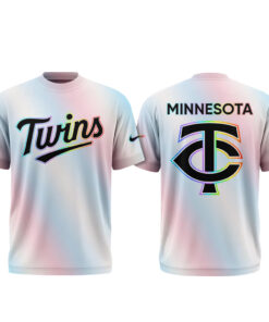 Unisex Minnesota Twins LGBTQ Pride Night 2026 Graphic Shirt for Baseball Fans
