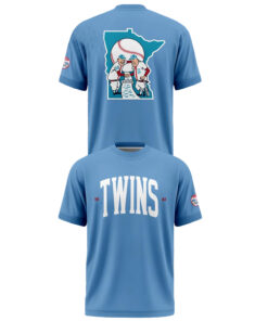 Unisex Minnesota Twins Sky Blue Day 2026 Game Day Graphic Shirt for Baseball Fans