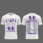 Unisex Minnesota Vikings x The R&B Tour 2026 Graphic Shirt for Football and Music Fans
