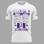 Unisex Minnesota Vikings x The R&B Tour 2026 Graphic Shirt for Football and Music Fans