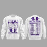 Unisex Minnesota Vikings x The R&B Tour 2026 Graphic Shirt for Football and Music Fans